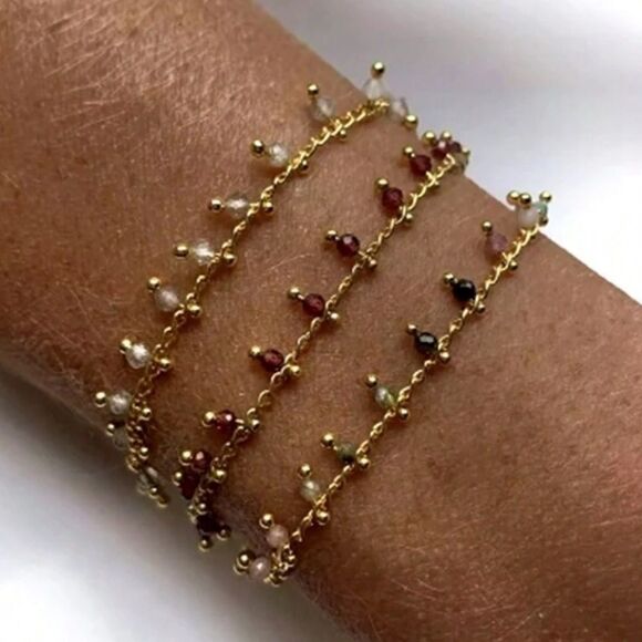 Boho beaded bracelet M1096 - Picture 1 of 4